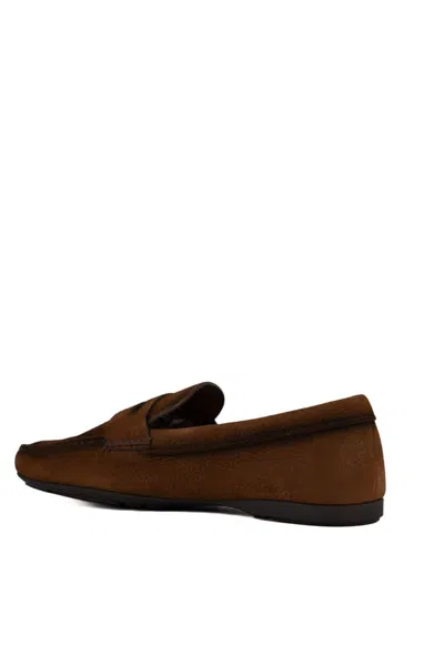 Shop Church's Silverstone Nubuck Loafers In Brown
