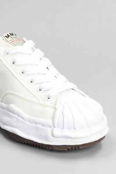 Miharayasuhiro Maison Mihara Yasuhiro Blakey Original Sole Leather Low-top Sneakers In White