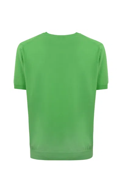 Shop Amaranto T-shirt With Pocket In Menta