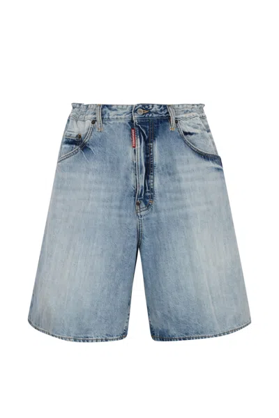 Shop Dsquared2 Palm Beach Denim Shorts