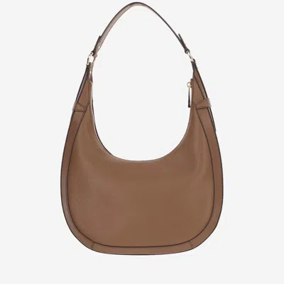 Shop Michael Kors Preston Bag In Brown