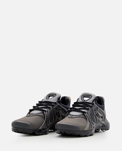 Shop Fendi Tag Sneakers In Grey