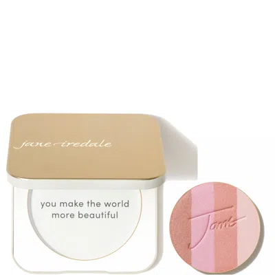 Shop Jane Iredale Gold Refillable Compact And Purebronze Shimmer Bronzer Refill 0.9g (various Shades) In Rose Dawn
