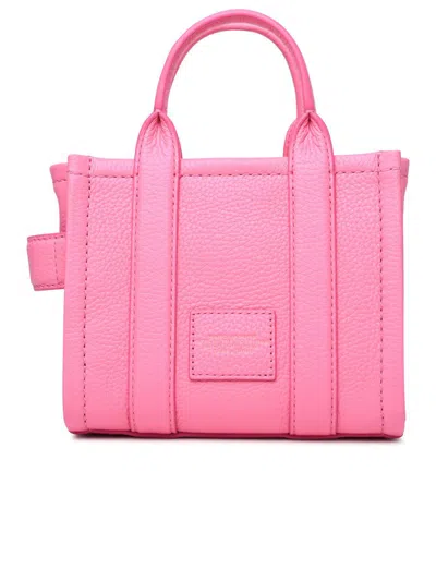 Shop Marc Jacobs 'tote' Pink Leather Mini Bag