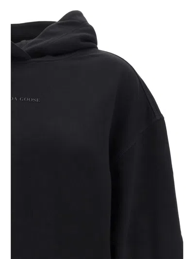 Shop Canada Goose Sweatshirts In Black
