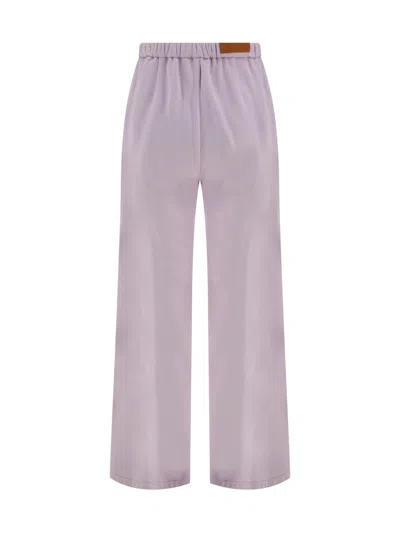 Shop Forte Forte Forte_forte Pants In Ice Mauve