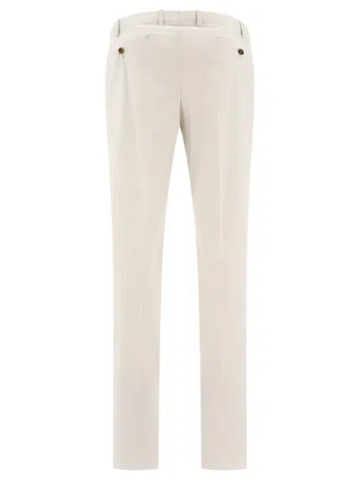 Shop Lardini "soho" Trousers In White