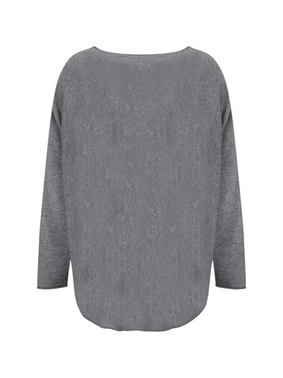 Shop Wild Cashmere Knitwear In Grey Melange