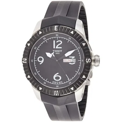 Shop Tissot Men's T-navigator Black Dial Watch
