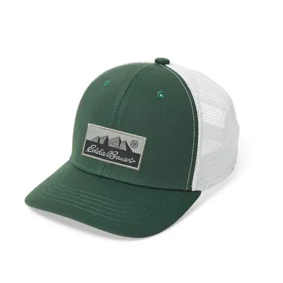 Shop Eddie Bauer Recycled Graphic Logo Hat In Grey