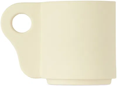 Shop Lolly Lolly Ceramics Off-white 20/100 Mug In Coffee Cream