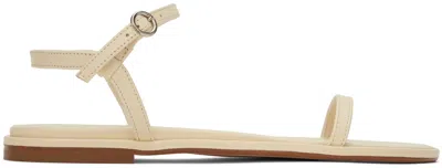 Shop Aeyde Off-white Nettie Sandals In Creamy