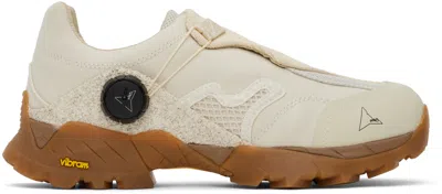 Shop Roa Off-white Minaar Sneakers In Sand Gum Mty0001