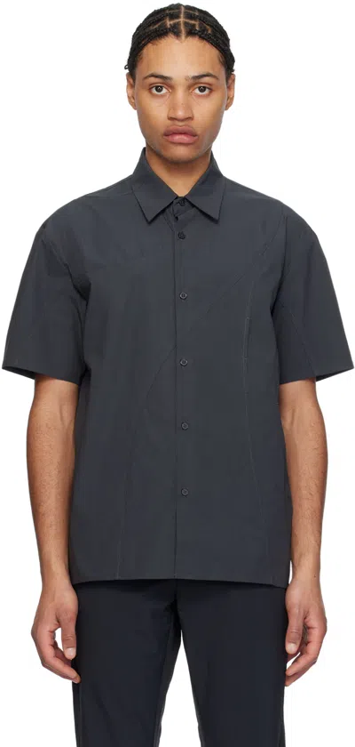 Shop Post Archive Faction (paf) Gray 6.0 Center Shirt In Charcoal