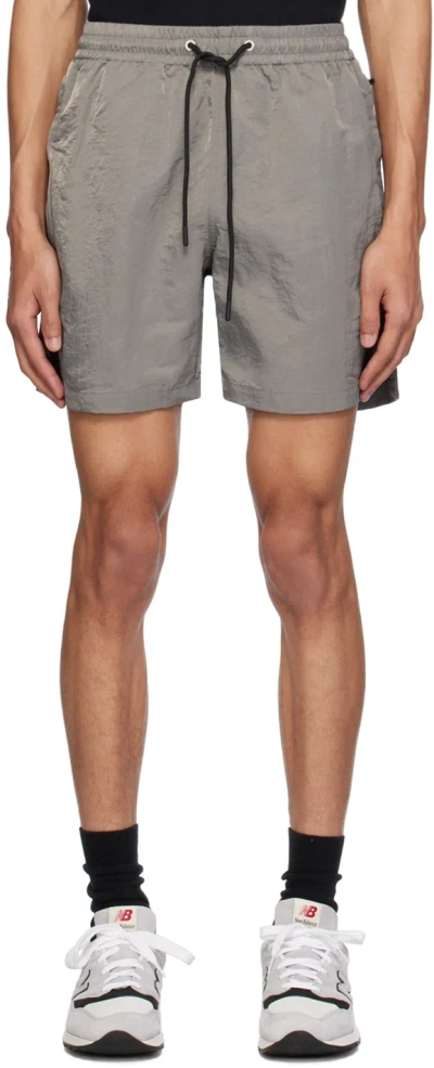 Shop Sunflower Gray Mike Shorts In 810 Light Grey
