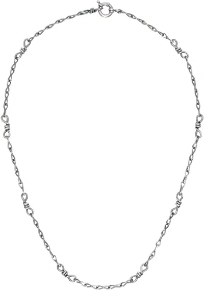 Shop Youth Silver Twist Chain Necklace