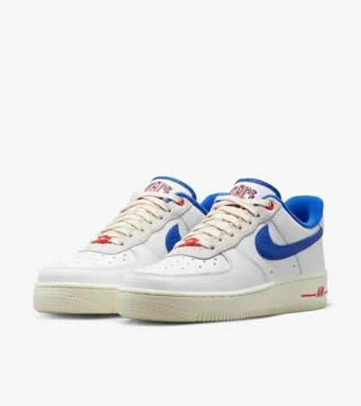 Shop Nike Air Force 1 '07 Dr0148-100 Women's Blue White Leather Shoes Size Us 9 Luv82