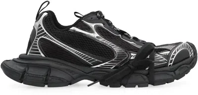 Shop Balenciaga 3xl Low-top Sneakers In Fabric In Black