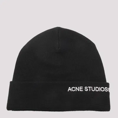 Shop Acne Studios Hats Black