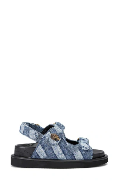 Shop Kurt Geiger Orson Slingback Sandal In Navy