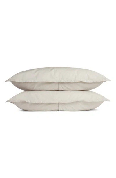 Shop Parachute Percale Sham Set In Bone