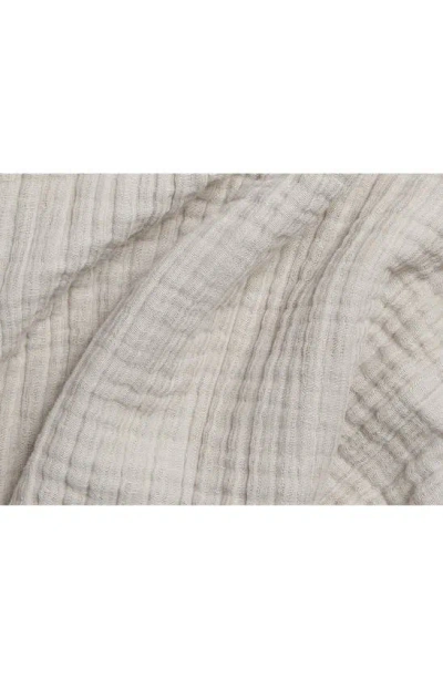 Parachute Cloud Cotton & Linen Gauze Bed Blanket In Bone