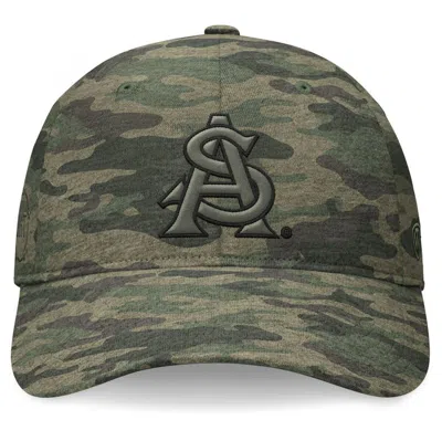 Shop Top Of The World Camo Arizona State Sun Devils Oht Military Appreciation Hound Adjustable Hat