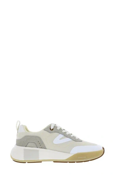 Shop Tretorn Elite Sneaker In White Taupe