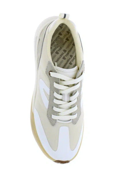 Shop Tretorn Elite Sneaker In White Taupe