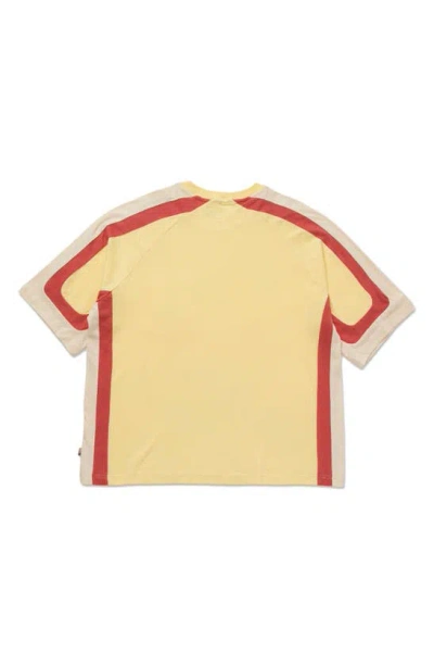Shop Honor The Gift Panel Pocket T-shirt In Yellow