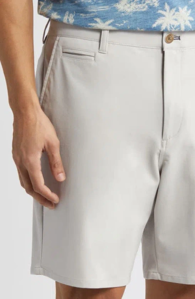 Johnnie-o Jupiter Cotton Blend Chino Shorts In Seal