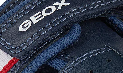 Shop Geox Kids' Flaffee Sandal In Navy