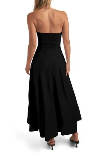 Shop Favorite Daughter The Favorite Strapless Maxi Dress In Black