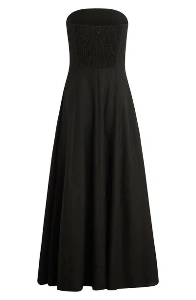 Favorite Daughter The Favorite Strapless Maxi Dress In Black