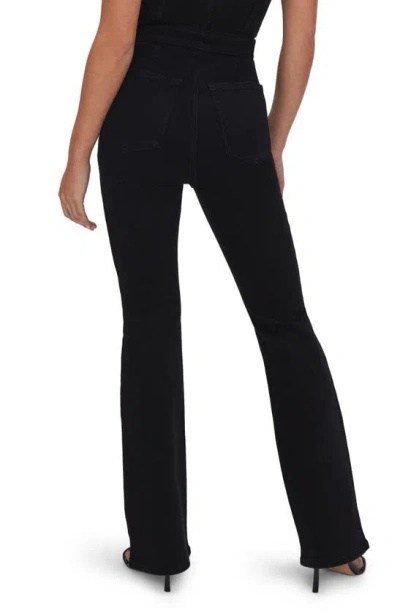 Shop Good American Petite Fit For Success Bootcut Jumpsuit In Black099