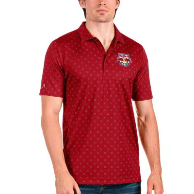 Shop Antigua Red New York Red Bulls Spark Polo