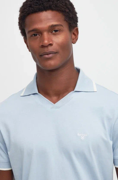 Shop Barbour Northwood Polo In Niagara Mist