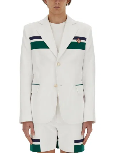 Shop Casablanca Sport Tailoring Jacket In Multicolour