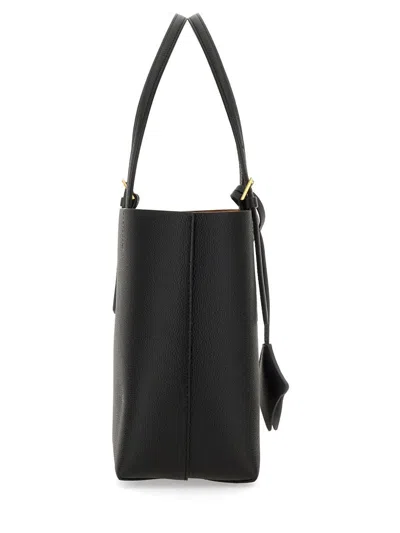 Shop Mcm Mini "himmel" Shopping Bag In Black