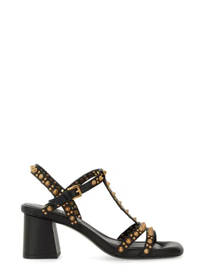 Shop Ash Sandal "janice" In Black