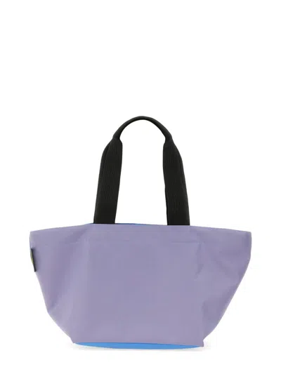 Shop Herve Chapelier Hervé Chapelier Medium Shopping Bag In Purple