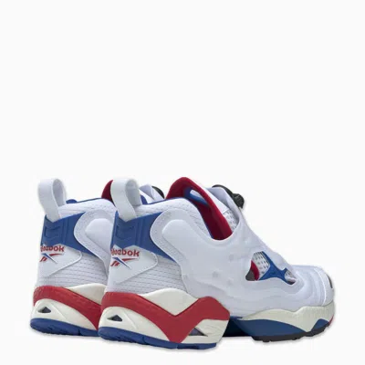 Shop Reebok Instapump Fury 95 Sneakers /blue In White