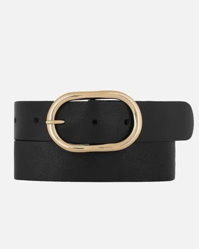Shop Amsterdam Heritage Daphne Oval Buckle Leather Belt In Creme
