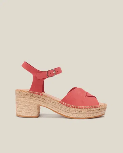 Shop Naguisa Buldo Sandal In Red