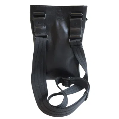 Shop Bottega Veneta Intrecciato Black Leather Shoulder Bag ()