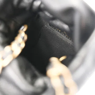 Pre-owned Chanel Sac Seau Black Leather Shopper Bag ()