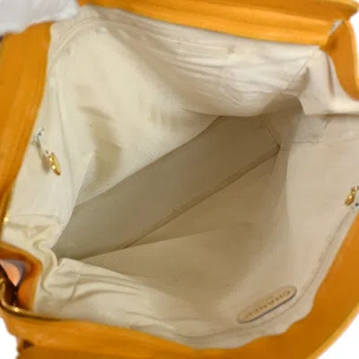 Pre-owned Chanel Triple Coco Orange Leather Shoulder Bag ()