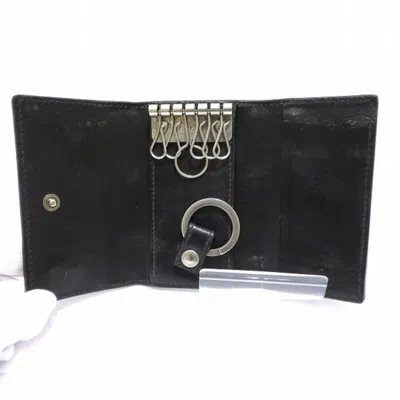 Shop Gucci Key Case Black Leather Wallet  ()
