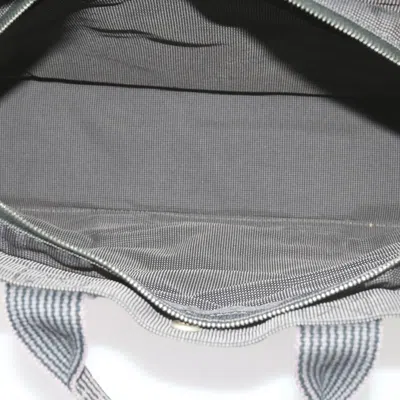 Shop Hermes Hermès Herline Grey Synthetic Tote Bag ()