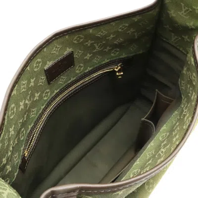 Pre-owned Louis Vuitton Mary Kate Khaki Canvas Shoulder Bag ()